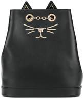 Thumbnail for your product : Charlotte Olympia Feline backpack