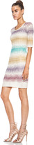 Thumbnail for your product : M Missoni Pointelle Ripple Knit Cotton-Blend Dress in Ivory