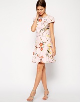 Thumbnail for your product : Ted Baker Botanical Bloom Flared Skirt