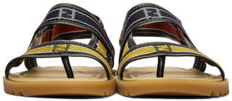 Fendi Multicolor Forever Strap Sandals