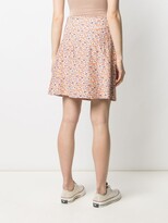 Thumbnail for your product : A.P.C. Floral Print A-Line Skirt