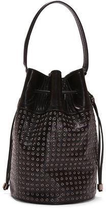Donald J Pliner Women's DORINDAS - Embellished Calf Leather Bucket Bag