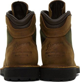 Danner Brown & Khaki Ridge Boots