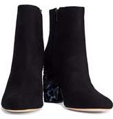 Thumbnail for your product : Loeffler Randall Embellished Suede Ankle Boots