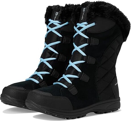 Columbia Ice Maiden II Women's Climbing Shoes Black/Oxygen : 6 B - Medium, Leather