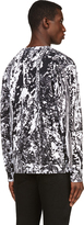 Thumbnail for your product : McQ Black & White Marbled Sweatshirt