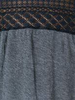 Thumbnail for your product : Y's lace insert sweathshirt