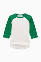 Thumbnail for your product : Next Boys Blue/Red/Green Long Sleeve Raglan Top Three Pack (3mths-6yrs)