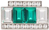 Thumbnail for your product : Miu Miu Crystal-Embellished Brooch