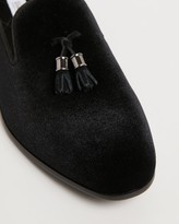 Thumbnail for your product : Double Oak Mills Jeremy Velvet Loafers