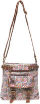 Thumbnail for your product : Wet Seal Owl Print Crossbody Bag