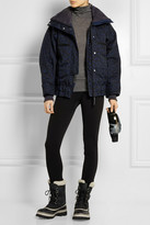 Thumbnail for your product : adidas by Stella McCartney WS leopard-print CLIMAPROOF® storm ski jacket