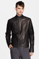 Thumbnail for your product : John Varvatos Collection Lambskin Leather Jacket