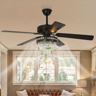 52In Ceiling Fan Light With Remote Control