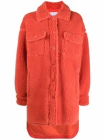 Thumbnail for your product : Stand Studio Sabi fleece shirt-jacket