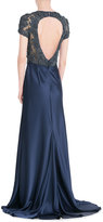 Thumbnail for your product : Catherine Deane Embellished Satin Dress