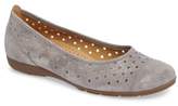 Thumbnail for your product : Gabor Cap Toe Ballet Flat