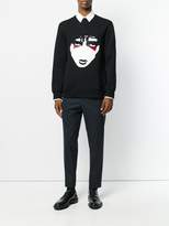 Thumbnail for your product : Neil Barrett Siouxsie printed sweatshirt