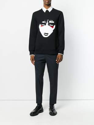 Neil Barrett Siouxsie printed sweatshirt