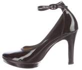 Thumbnail for your product : Repetto Patent Leather Ankle-Strap Pumps
