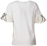 Thumbnail for your product : Burberry Wide Edge Sleeve T-shirt