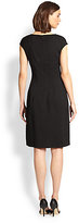 Thumbnail for your product : Josie Natori Cap-Sleeve Jacquard Dress
