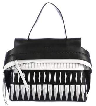 Tod's Small Wave Laser Cut Satchel