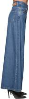 Thumbnail for your product : Diesel Izzier High Rise Wide Leg Denim Jeans