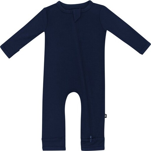 Kyte Baby Zippered Romper in Navy Navy 0-3 Months