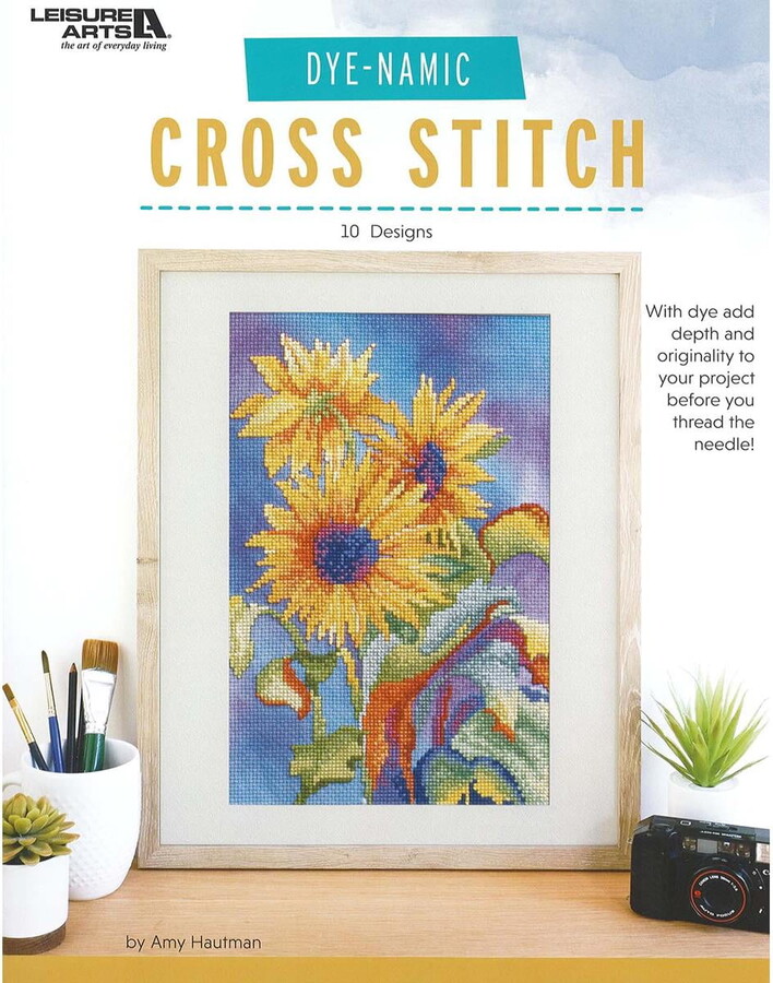 Leisure Arts Dye Namic Cross Stitch Book