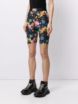 Thumbnail for your product : COOL T.M Floral Print Biker Shorts