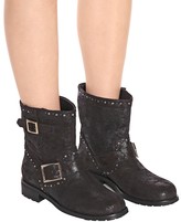 Thumbnail for your product : Jimmy Choo Youth suede ankle boots