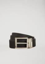 Thumbnail for your product : Emporio Armani Printed Leather Belt
