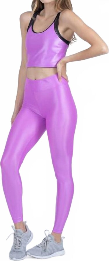 Koral Lustrous Infinity High Rise Legging In Wild Orchid