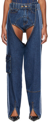 adidas x IVY PARK Blue Chap Jeans