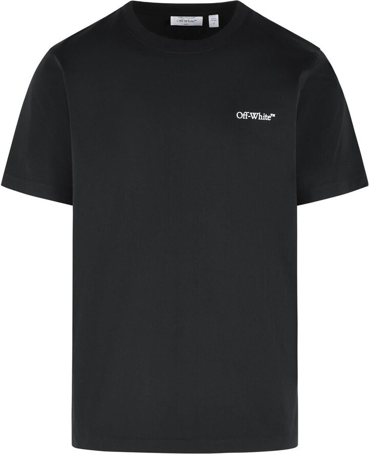 Off-White Logo Printed Crewneck T-Shirt
