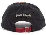 Thumbnail for your product : Palm Angels Logo-embroidered Baseball Cap - Mens - Black