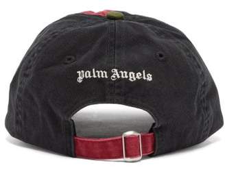 Palm Angels Logo-embroidered Baseball Cap - Mens - Black