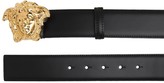 Thumbnail for your product : Versace 40mm Leather Belt W/ Medusa Buckle