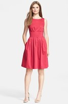 Thumbnail for your product : Kate Spade 'sonja' Stretch Cotton Fit & Flare Dress