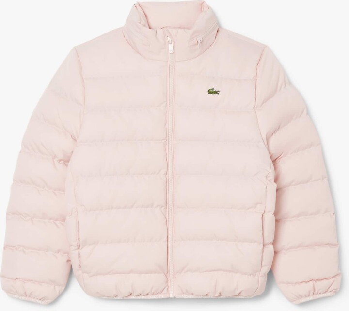 Kids' Hooded Diamond Puffer Jacket