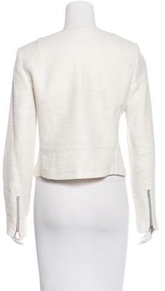 L'Agence Textured Structured Jacket