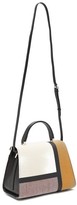 Thumbnail for your product : Valextra Iside Medium Colour-block Bag - Brown Multi