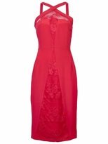 Thumbnail for your product : Cushnie Silk Crepe W Lace Dress