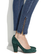 Thumbnail for your product : Madewell Skinny Skinny Ankle-Zip Jeans in Pool Wash