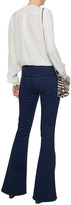 Thumbnail for your product : L'Agence Faded Low-rise Flared Jeans