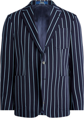 Ralph Lauren Striped Wool Blazer