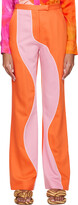 Orange & Pink Madhu Trousers 