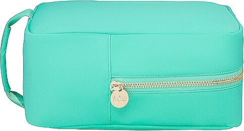  Phlox Collective Nylon Teddy Corduroy Travel Cosmetic Pouch Bag  Makeup Pouch Bag (Kelly Green, Large) : Beauty & Personal Care