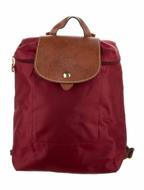 longchamp backpack maroon